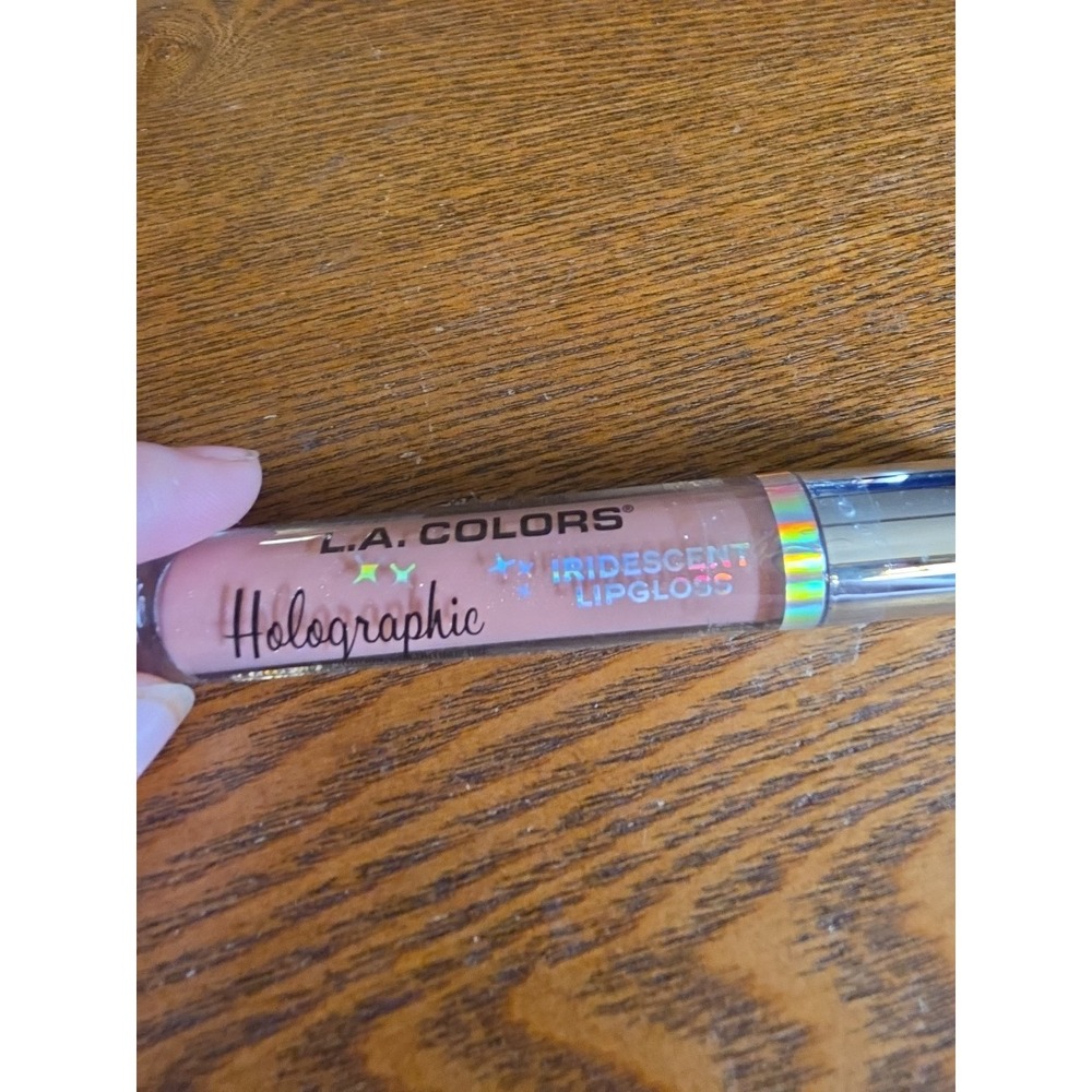 L.A. COLORS Holographic Iridescent Lipgloss,‎ Heavenly CLG425
